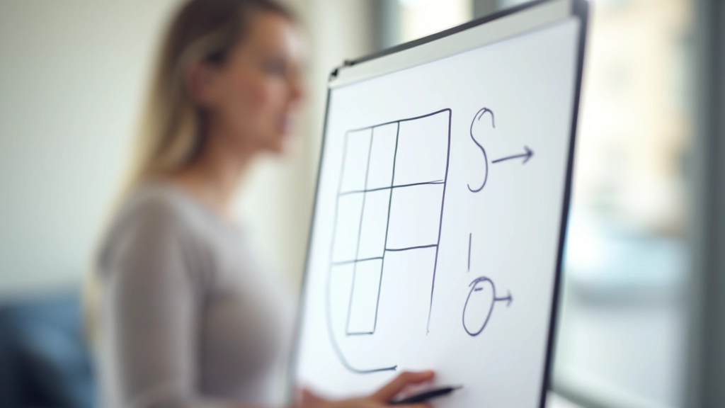 Visual diagram showing three presentation framework structures: challenge-solution, unexpected insight, and journey arc with labeled components
